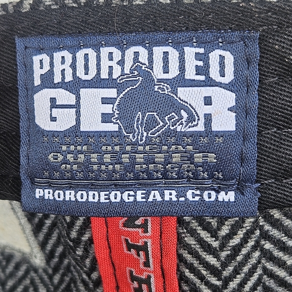 Wrangler NFR Las Vegas Limited Edition Baseball Cap 2017 Grey Wool Adjustable - Picture 8 of 9